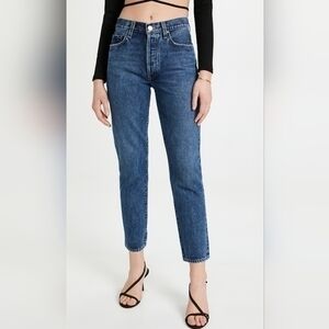 GOLDSIGN the Harper slim-leg straight jeans